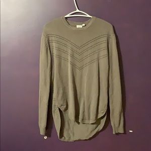 Ten Tree geometric knit sweater